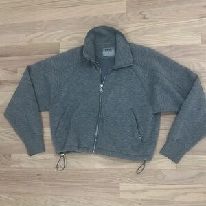 Abercrombie & Fitch YPB scuba zip funnel neck workout jacket XS